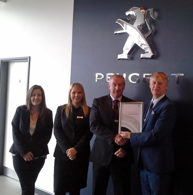 PEUGEOT DEALERSHIP PASSES ACE ACCREDITATION