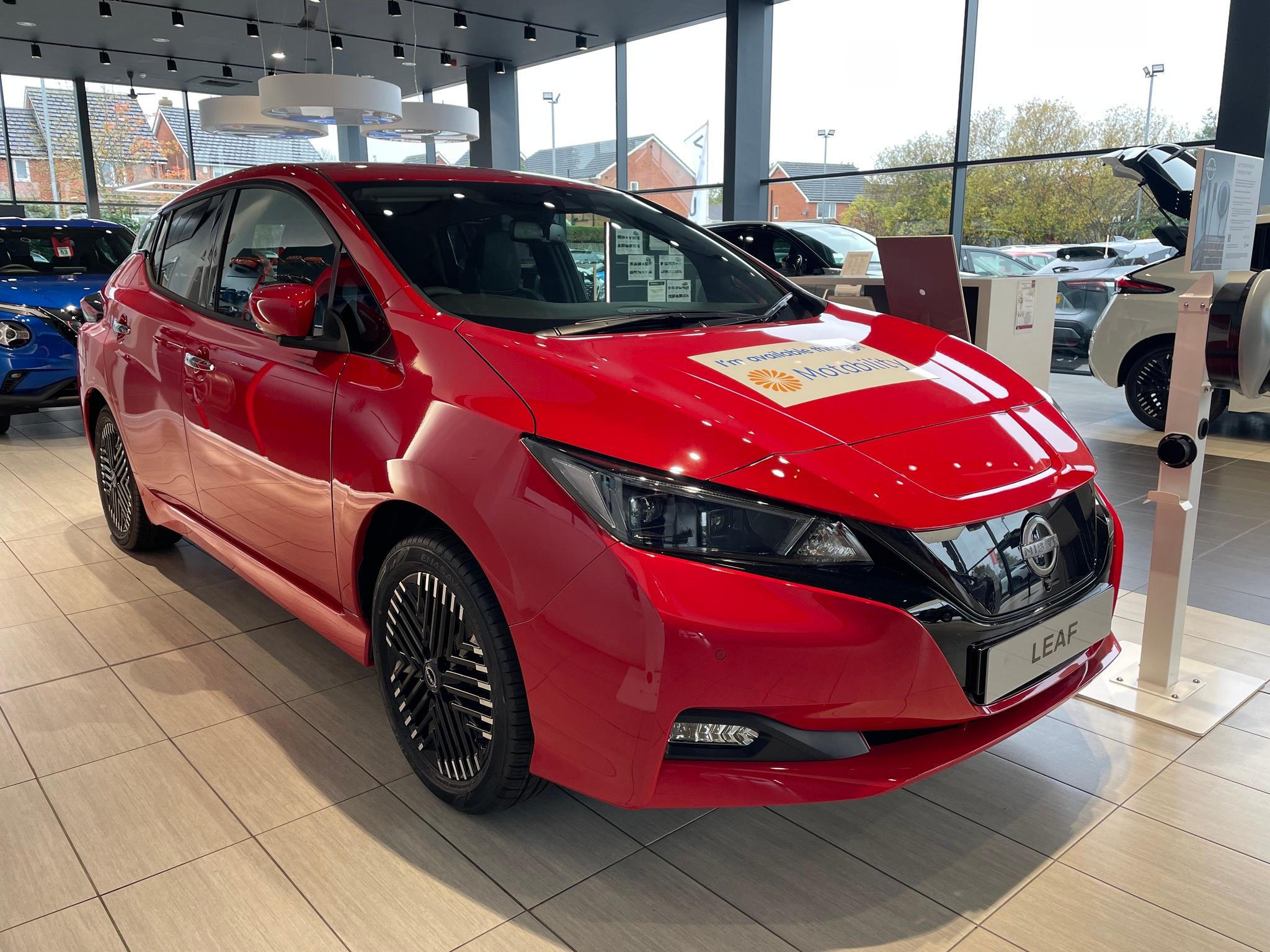 nissan leaf on motability