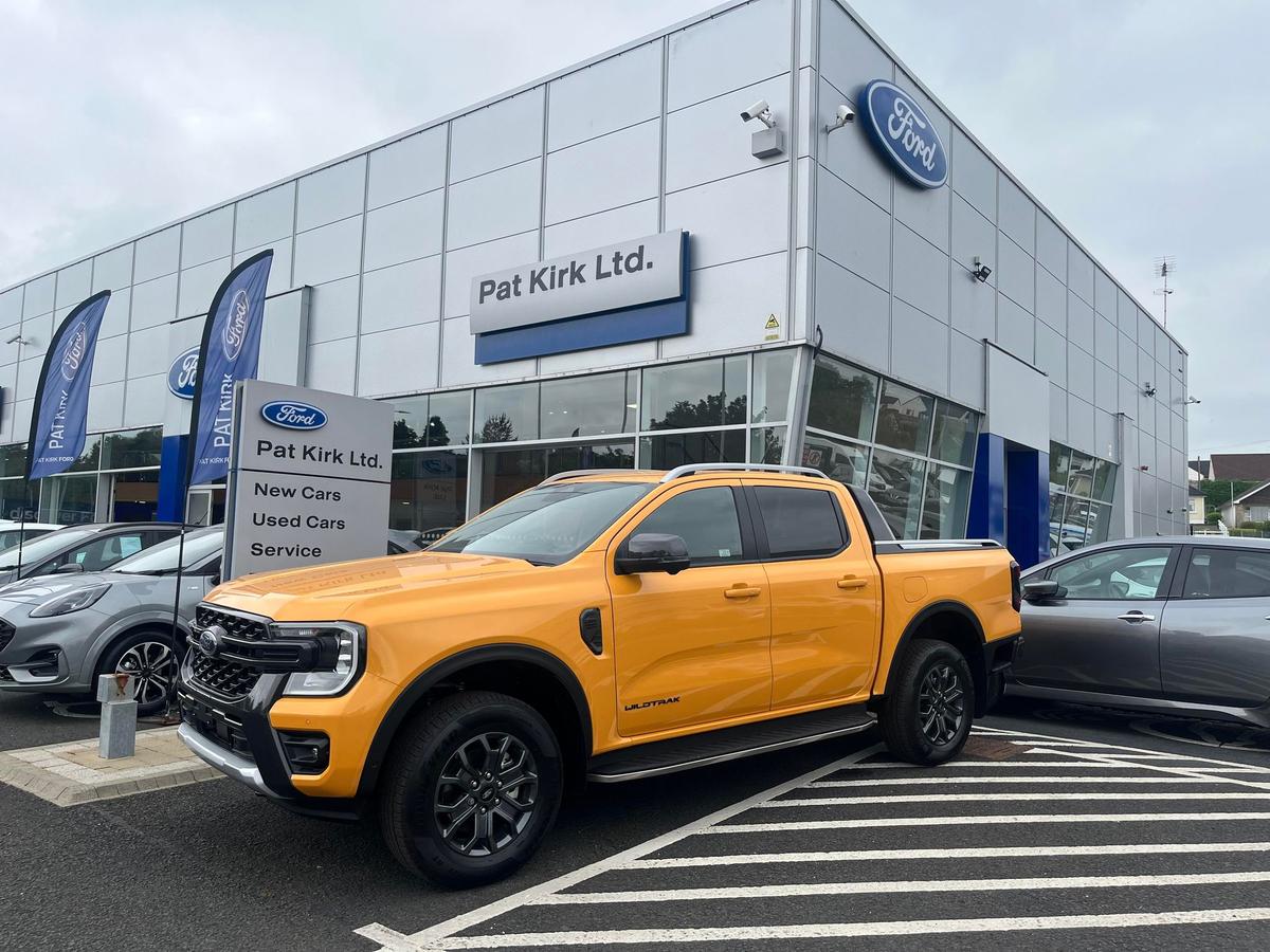 The New Ford Ranger has arrived at Pat Kirk Ford