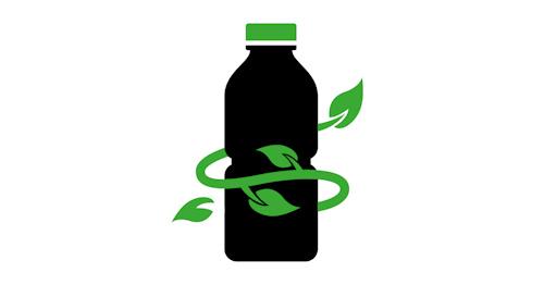 Green bottle logo