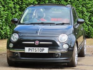 Used 2012 Fiat 500C 0.9 TwinAir Lounge Convertible 2dr Petrol Manual Euro 5 (s/s) (85 bhp) Carbon Black metallic at #sitename#