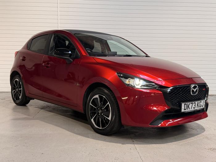 Used 2023 Mazda Mazda2 1.5 e-SKYACTIV G MHEV Homura Aka Hatchback 5dr Petrol Manual Euro 6 (s/s) (90 ps) Red at Windsors of Wallasey