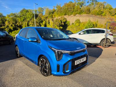 Used 2025 Kia Picanto 1.2 MT GT-LINE S Azure Blue at Kia Motors UK