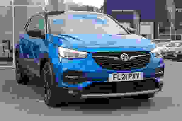 Used 2021 Vauxhall GRANDLAND X SRI NAV BLUE at Richard Sanders