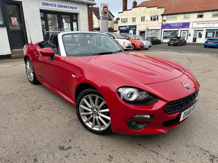 Used 2018 Fiat 124 SPIDER MULTIAIR LUSSO RED at Windsors of Wallasey