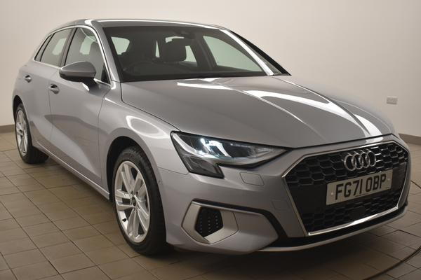 Used 2021 Audi A3 35 TFSI Sport 5dr S Tronic Silver at SERE Motors
