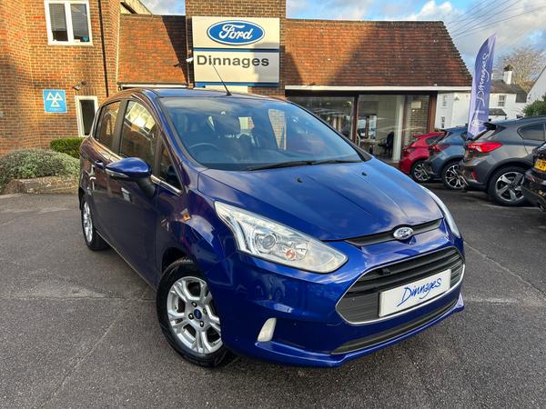 Used 2017 Ford B-Max 1.0T EcoBoost Zetec Navigator MPV 5dr Petrol Manual Euro 6 (100 ps) Deep Impact Blue at Dinnages