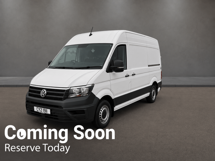 Used 2023 Volkswagen Crafter 2.0 TDI CR35 Trendline Panel Van 5dr Diesel Manual FWD MWB Euro 6 (s/s) (140 ps) White at #sitename#