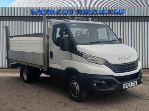 Used 2022 Iveco DAILY 35C16 DROP-SIDE [NV22FZY] WHITE at North East Truck & Van