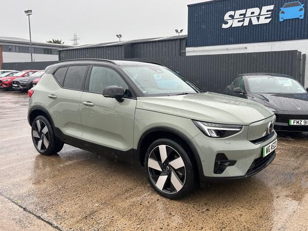 Used 2022 Volvo XC40 170kW Recharge Ultimate 69kWh 5dr Auto Green at SERE Motors