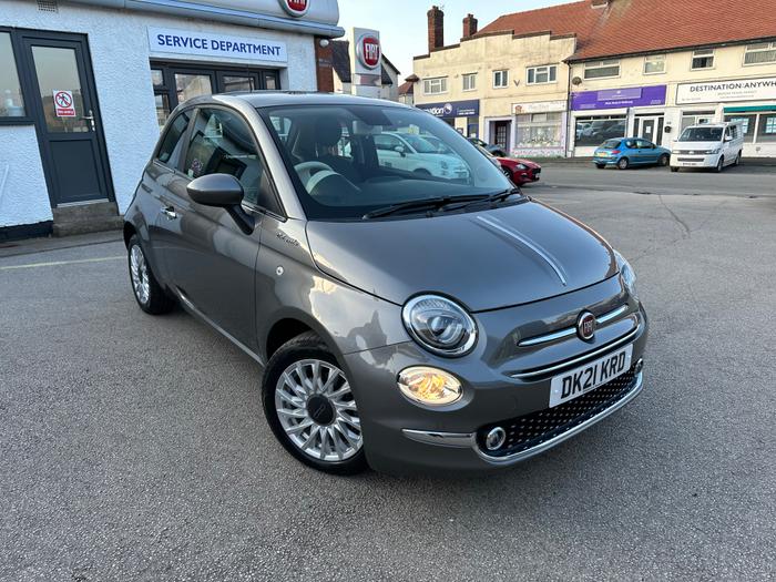 Used 2021 Fiat 500 DOLCEVITA MHEV GREY at Windsors of Wallasey