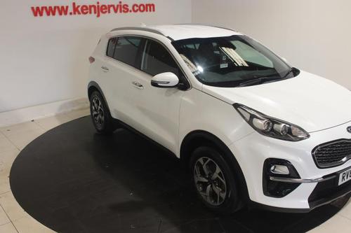 Used 2019 Kia Sportage 1.6 GDi 2 SUV 5dr Petrol Manual Euro 6 (s/s) (130 bhp) White at Ken Jervis