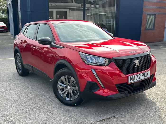 Used 2022 Peugeot 2008 PURETECH S/S ACTIVE PREMIUM RED at Windsors of Wallasey