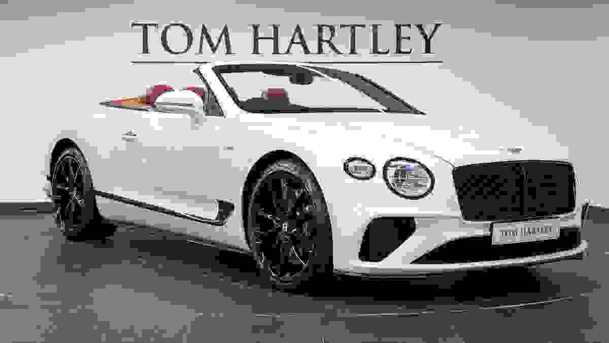 Used 2021 Bentley Continental GTC V8 Ghost White at Tom Hartley