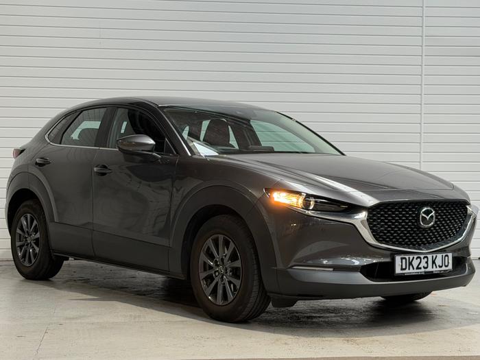 Used 2023 Mazda CX-30 2.0 e-SKYACTIV G MHEV SE-L Lux SUV 5dr Petrol Manual Euro 6 (s/s) (122 ps) Grey at Gravells