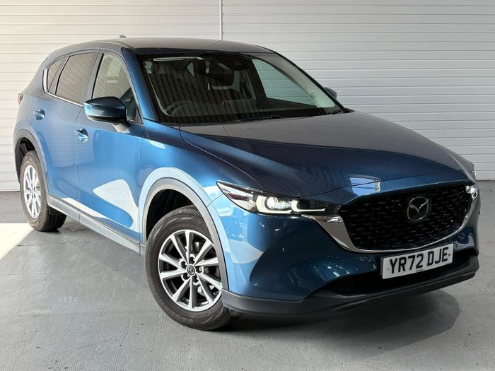 Used 2022 Mazda CX-5 2.0 SKYACTIV-G SE-L SUV 5dr Petrol Manual Euro 6 (s/s) (165 ps) Blue at Gravells