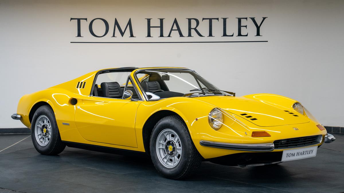 Used 1973 Ferrari Dino 246 GTS Classiche Giallo Fly at Tom Hartley