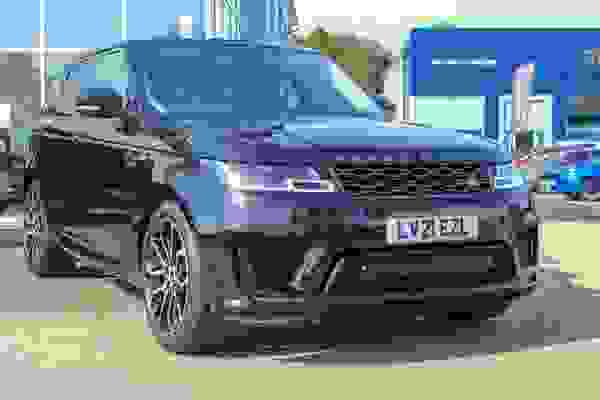 Used 2021 Land Rover RANGE ROVER SPORT HSE SILVER MHEV BLACK at Richard Sanders