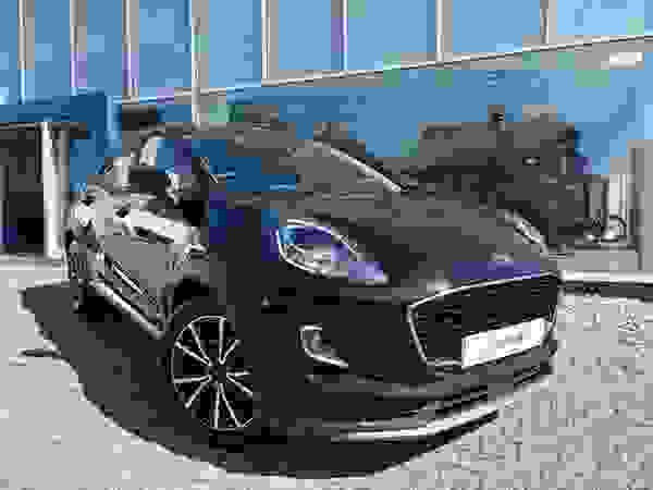 Used 2024 Ford Puma 1.0T EcoBoost MHEV Titanium SUV 5dr Petrol Hybrid Manual Euro 6 (s/s) (125 ps) Agate Black at Dinnages