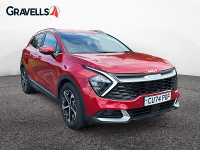 Used 2024 Kia SPORTAGE 1.6 T-GDi MHEV 3 SUV 5dr Petrol Hybrid Manual Euro 6 (s/s) (157 bhp) infra red at Gravells