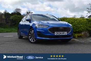2024 FORD FOCUS 1.0 155PS TITANIUM X 18,495 FINANCE AVAILABLE HATCHBACK PETROL HYBRID AUTOMATIC 5,480... photo