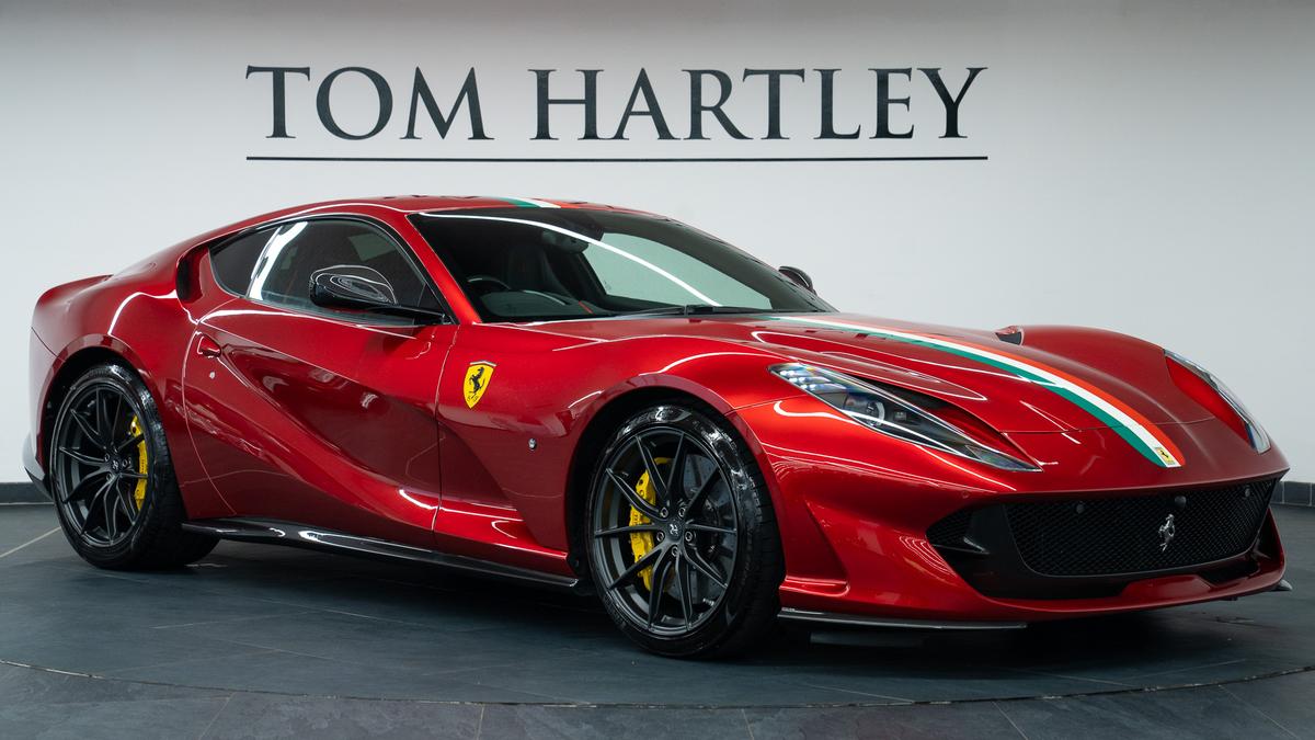 Used 2019 Ferrari 812 Superfast 'Tailor Made' Rosso Magma 4-Layer Pearlescent at Tom Hartley