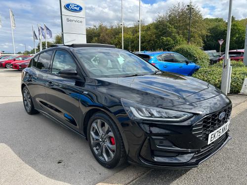 Used 2025 Ford Focus 1.0 MHEV ST-LINE MILD HYBRID MEGA SPEC Agate Black at Lawtons of Tadcaster