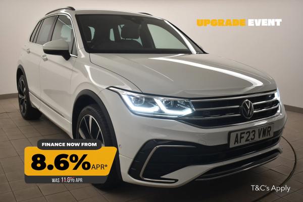 Used 2023 Volkswagen TIGUAN 1.4 TSI eHybrid R-Line 5dr DSG White at SERE Motors