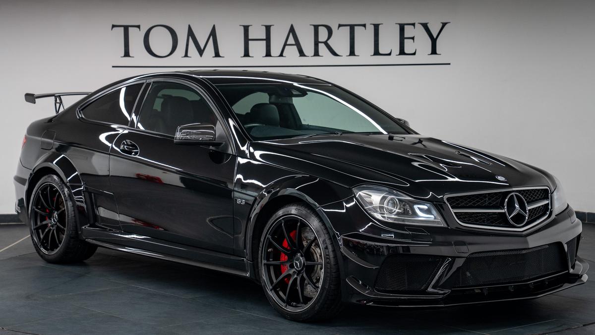Used 2012 Mercedes-Benz C63 AMG Black Series Obsidian Black Metallic at Tom Hartley
