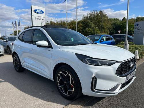 Used 2025 Ford Kuga 2.5 FHEV ST-LINE X HYBRID AUTO GREAT SPEC Frozen White at Lawtons of Tadcaster