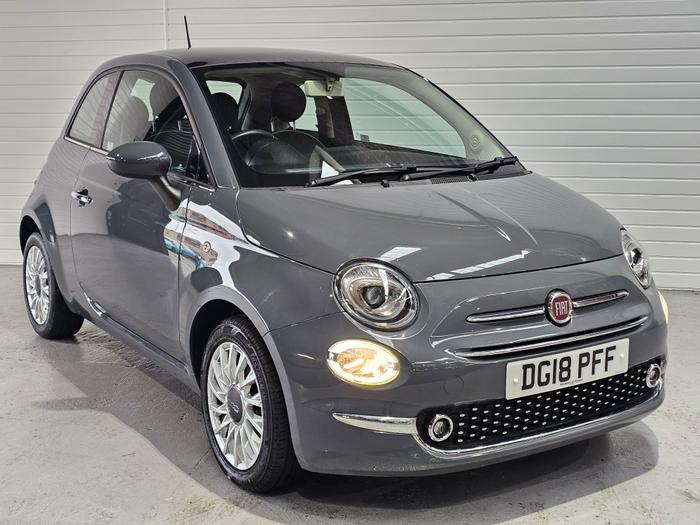 Used 2018 Fiat 500 LOUNGE GREY at Windsors of Wallasey