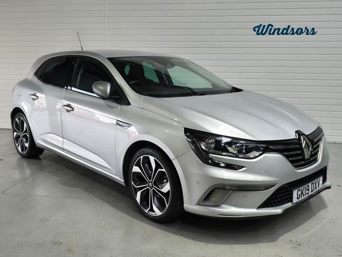 Used 2019 Renault MEGANE GT LINE TCE SILVER at Windsors of Wallasey