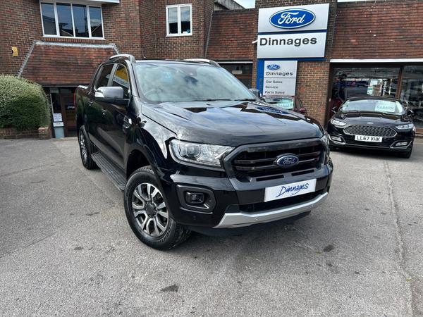 Used 2021 Ford Ranger 2.0 EcoBlue Wildtrak Pickup Double Cab 4dr Diesel Auto 4WD Euro 6 (s/s) (213 ps) at Dinnages