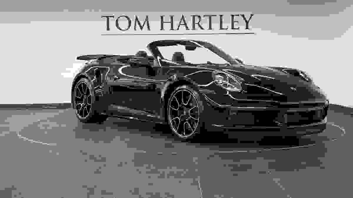Used 2022 Porsche 911 TURBO S PDK JET BLACK at Tom Hartley
