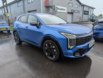 Used 2025 Kia Sportage 1.6 T-GDi HEV GT-LINE Blue Flame at Kia Motors UK
