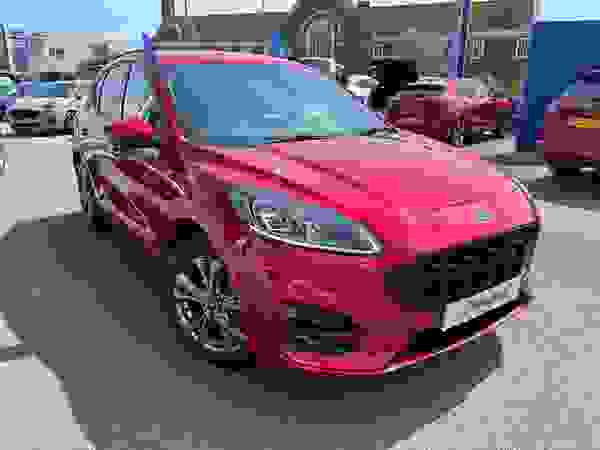 Used 2022 Ford Kuga 1.5 EcoBlue ST-Line Edition SUV 5dr Diesel Manual Euro 6 (s/s) (120 ps) Lucid Red at Dinnages