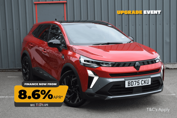 Used 2025 Renault SYMBIOZ 1.8 E-Tech FHEV 160 Iconic Esprit Alpine 5dr Auto Red at SERE Motors