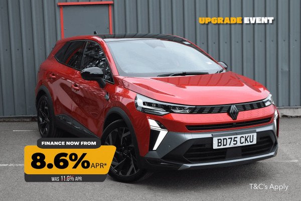 Used 2025 Renault SYMBIOZ 1.8 E-Tech FHEV 160 Iconic Esprit Alpine 5dr Auto Red at SERE Motors