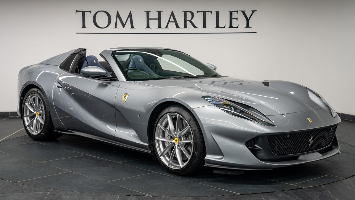 Used 2022 Ferrari 812 GTS Grigio Titanio Metallizzato at Tom Hartley