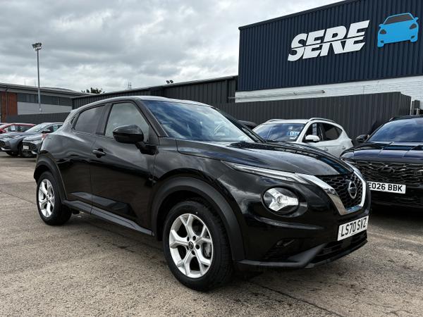Used 2020 Nissan JUKE 1.0 DiG-T N-Connecta 5dr BLACK at SERE Motors