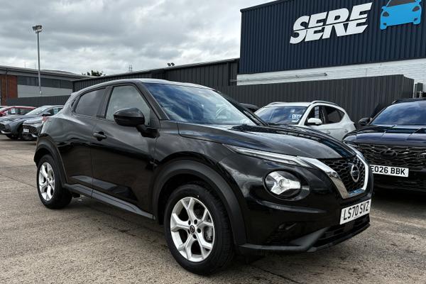 Used 2020 Nissan JUKE 1.0 DiG-T N-Connecta 5dr BLACK at SERE Motors