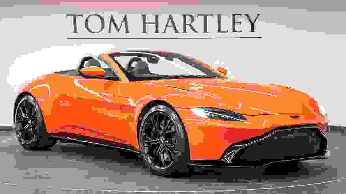 Used 2021 Aston Martin Vantage V8 Roadster Q Exclusive Cosmos Orange at Tom Hartley