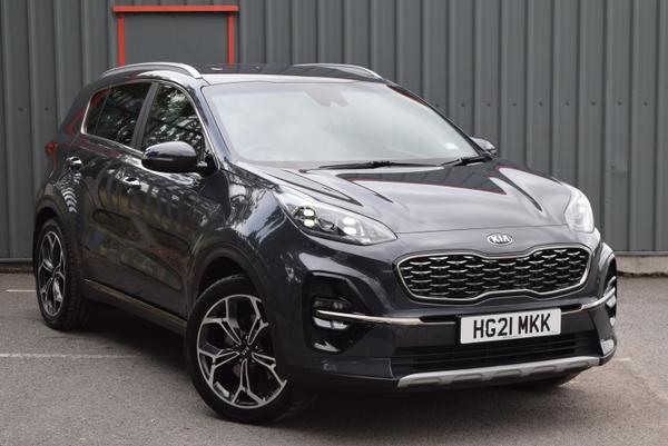 Used 2021 Kia SPORTAGE 1.6 CRDi 48V ISG GT-Line 5dr DCT Auto Grey at SERE Motors