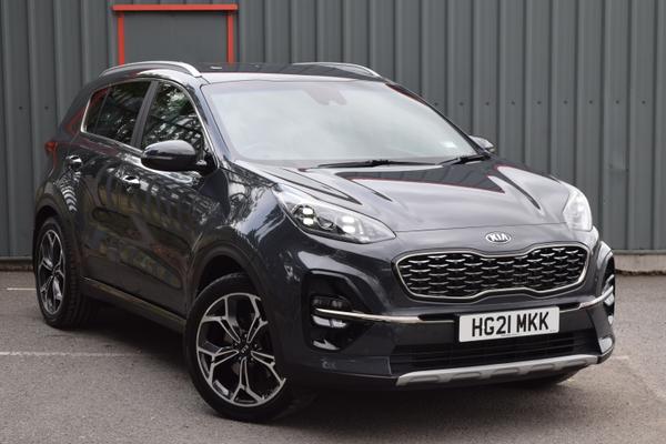 Used 2021 Kia SPORTAGE 1.6 CRDi 48V ISG GT-Line 5dr DCT Auto Grey at SERE Motors