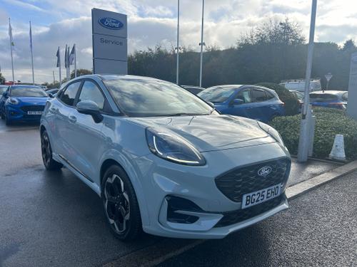 Used 2025 Ford Puma 1.0 MHEV ST-LINE X MILD HYBRID WINTER PACK Cactus Grey at Lawtons of Tadcaster