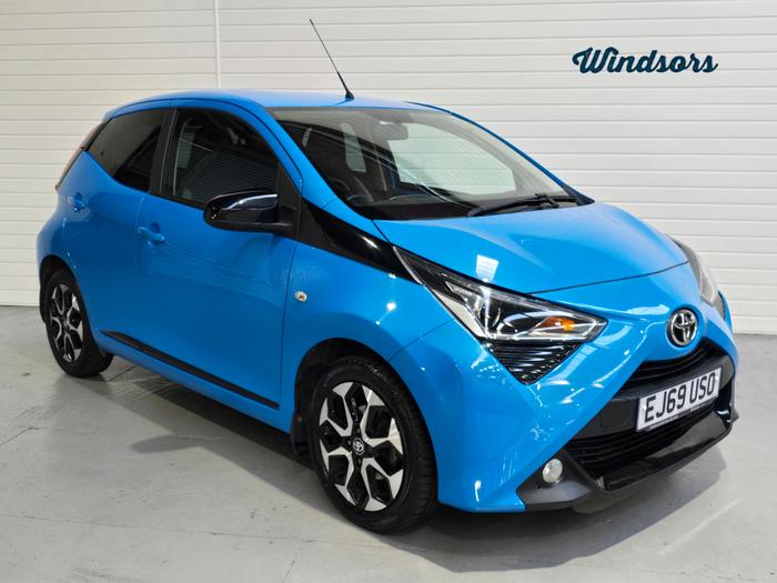 Used 2019 Toyota AYGO VVT-I X-TREND BLUE at Windsors of Wallasey