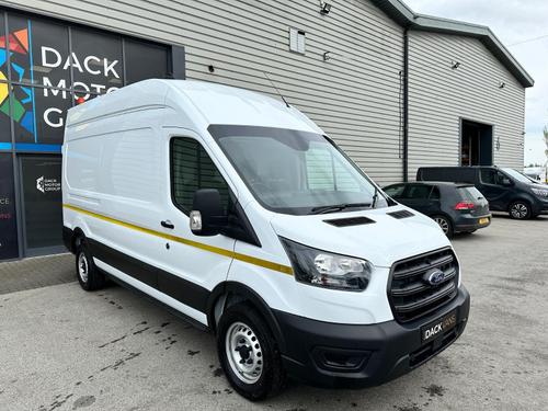 Used 2025 Ford Transit 2.0 350 EcoBlue Leader Panel Van 5dr Diesel Manual RWD L3 H3 Euro 6 (s/s) (130 ps) ~ at Dack Vans