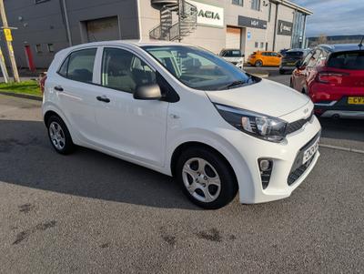 Used 2024 Kia PICANTO 1.0 DPi 1 Hatchback 5dr Petrol Manual Euro 6 (s/s) (66 bhp) CLEAR WHITE at Gravells