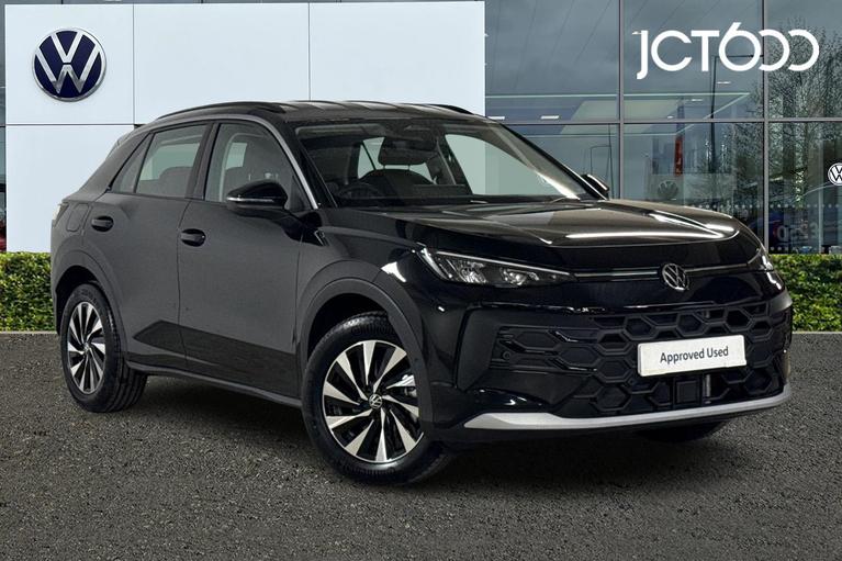 Used 2026 VOLKSWAGEN T-Roc Life 1.5 eTSI MHEV 150 PS 7-speed DSG 5 Door Grenadilla Black at JCT600