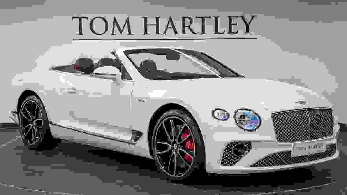Used 2023 Bentley Continental GTC V8 Azure Glacier White at Tom Hartley